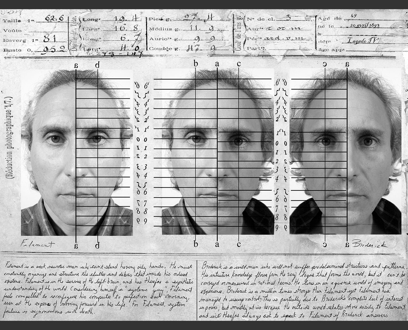 Anthropometric Identification, Paul Lowry